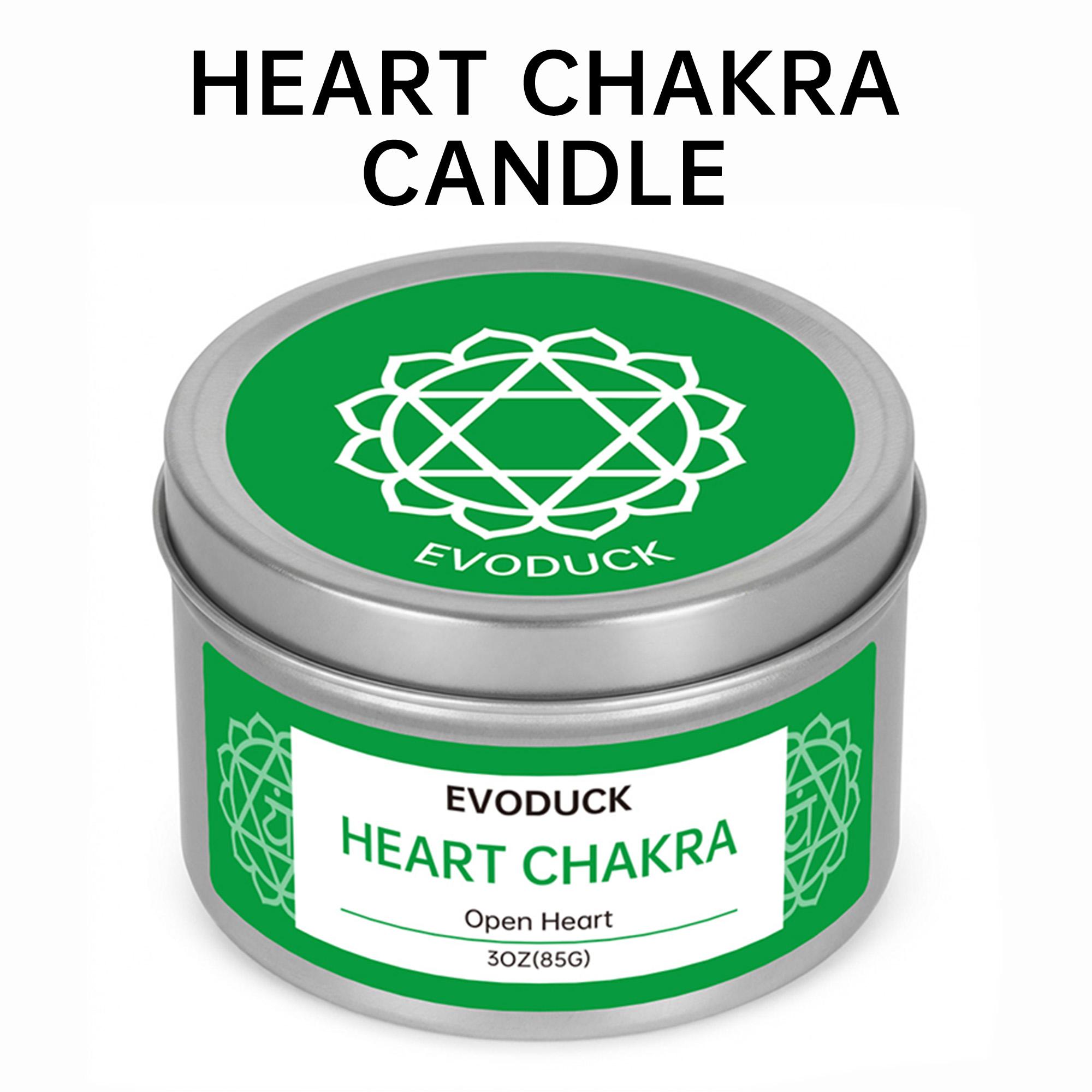 

EVODUCK Heart Chakra Scented Candles Rose scent-with Gift Box Spiritual Gifts for Women,Men,Valentines Day Birthday&Anniversary ярко-розовый