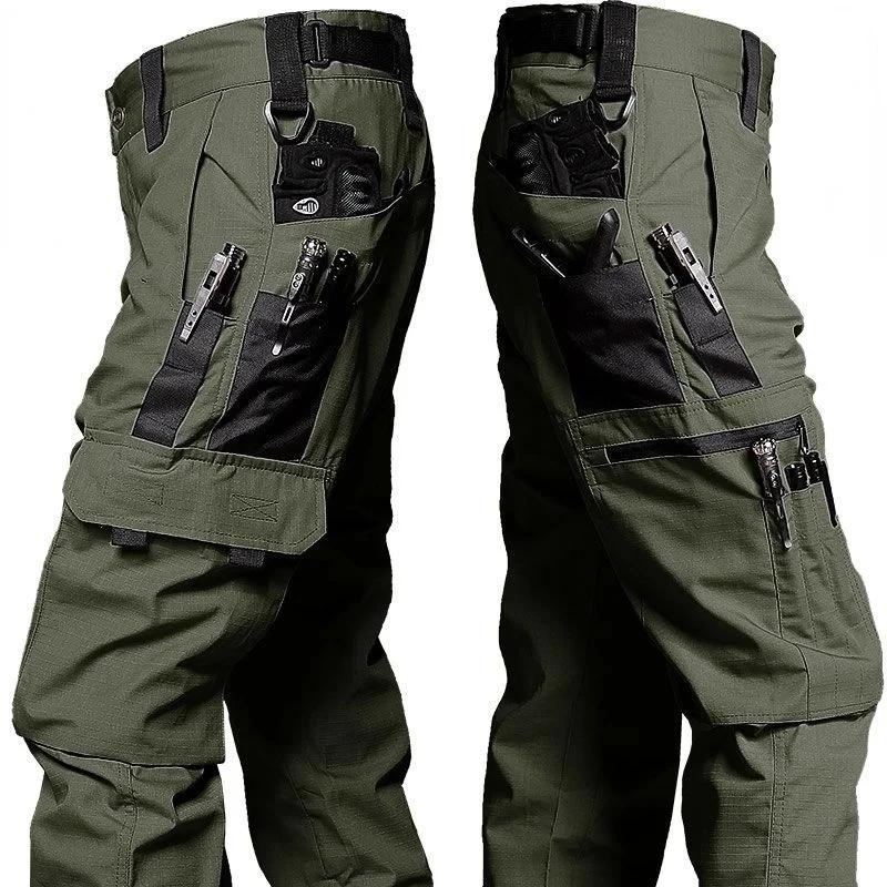 Harvest Day Slijtvaste Werkbroek Man Meerdere Zakken Rechte Cargo Broek Outdoor Jogging Tactische Broek Lente Herfst Casual Broek XL
