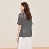 Women's Ice Silk Hollow Knit Short Sleeve T-Shirt