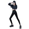 Lamb wool shark pants women's wear autumn and winter high waist belly and hip lift yoga sports Barbie leggings