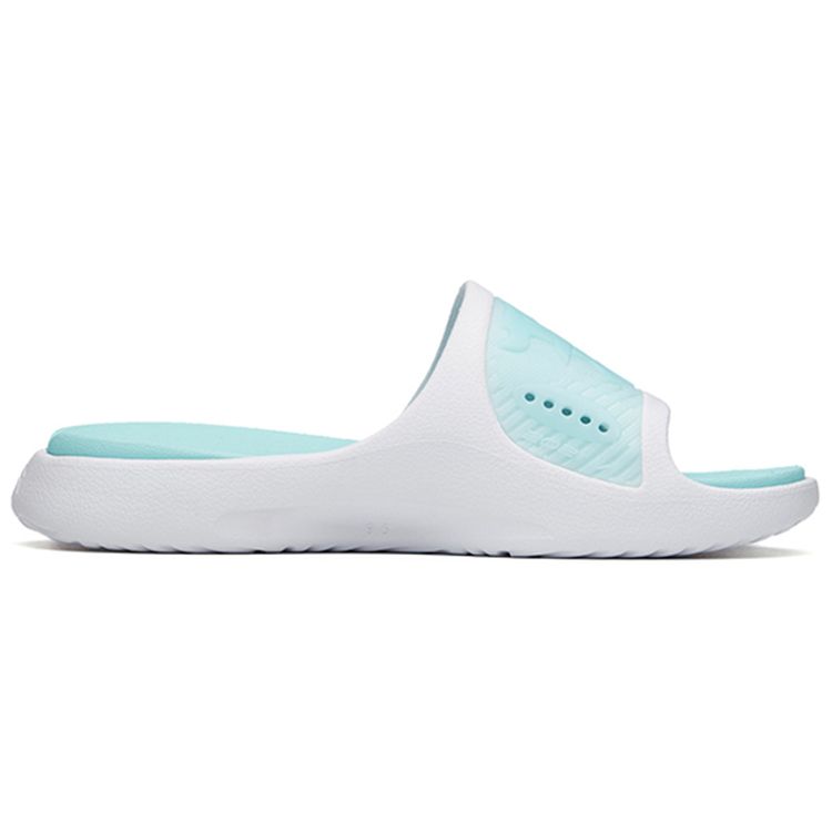 Anta Basketball Series Casual Sports Slide Sandals Men Footwear White Blue 112221802-4