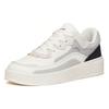 Anta Casual Comfortable Slip Resistant Waterproof Shock Absorbing Wear Resistant Low Top Sneakers Men sneakers Ivory Gray Black 912148031-2