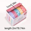 Retro Cartoon Color Ful Washi Tape Set for DIY Photo Frames Diaries Gift Box Packaging Exquisite Decorative Items Cute Gift