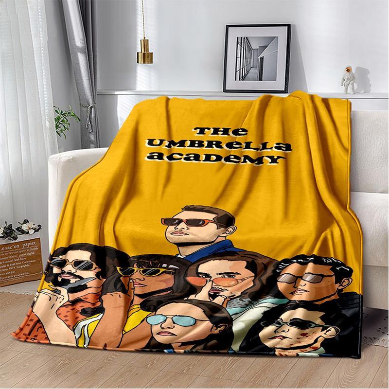 The Umbrella Academy TV Movie Soft Plush Blanket,Flannel Blanket Throw Blanket for Living Room Bedroom Bed Sofa Picnic Cover Kid