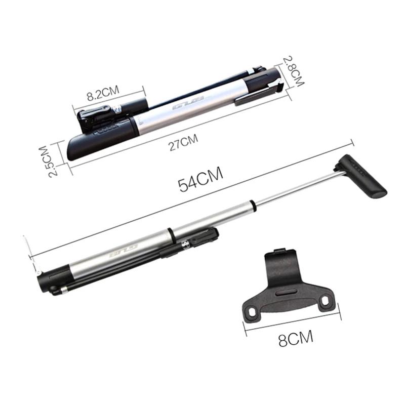 GUB P002/P003 Mountain Road Bike High Pressure Pump Portable Mini Single/Double Air Cylinder Pump