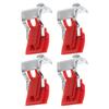 4pcs Undermount Sink Mounting Clamps Sink Clips Sink Support Clamps Kitchen Sink Mounting Tools Non-punching Sink Fixed Clips