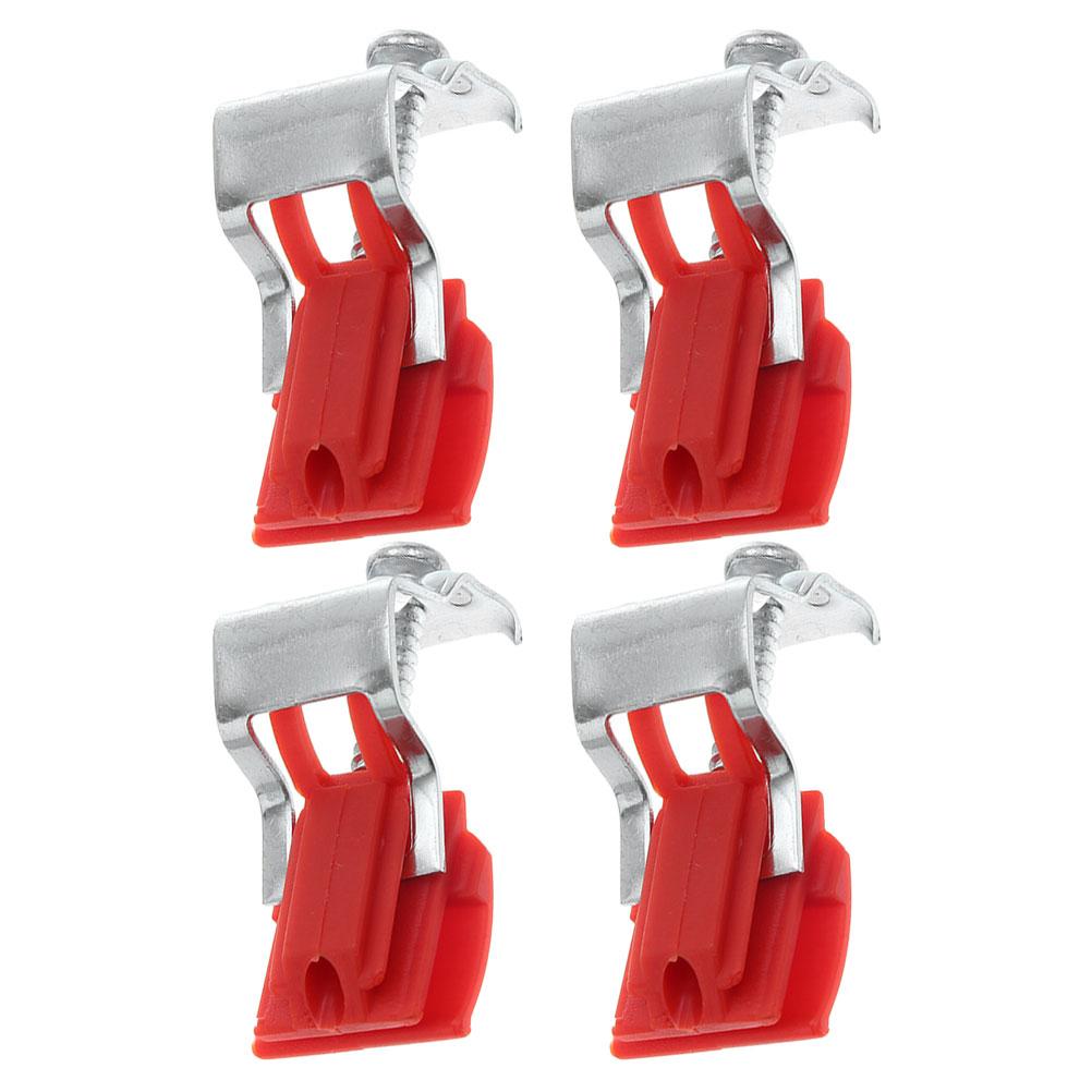 4pcs Undermount Sink Mounting Clamps Sink Clips Sink Support Clamps Kitchen Sink Mounting Tools Non-punching Sink Fixed Clips