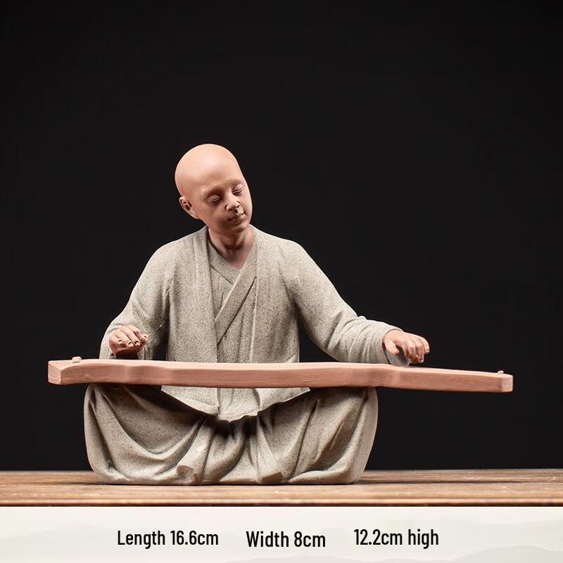 Zen Zisha Little Monk Tea Pet Ornament