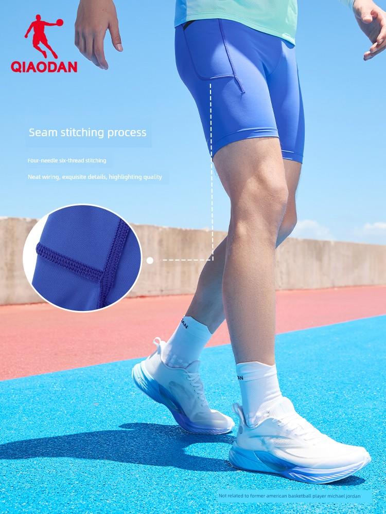 Jordan Sports Marathon Shorts 2026 Summer New Men's Breathable Running Fitness Elastic Five-Point Shorts for Men