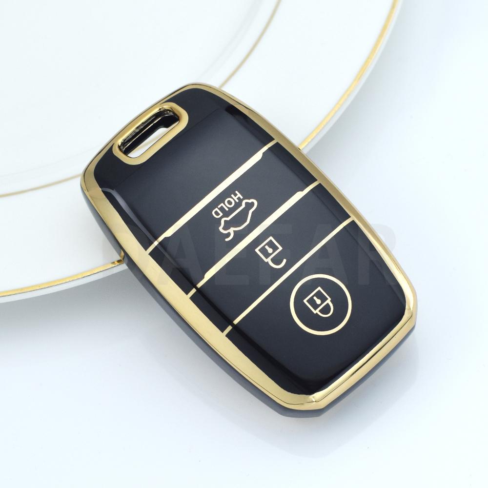 For Kia Picanto Sportage Rio 3 Cerato 4 Soul K5 Ceed Optima Seltos Sorento Tpu Car Key Case Cover Accessories