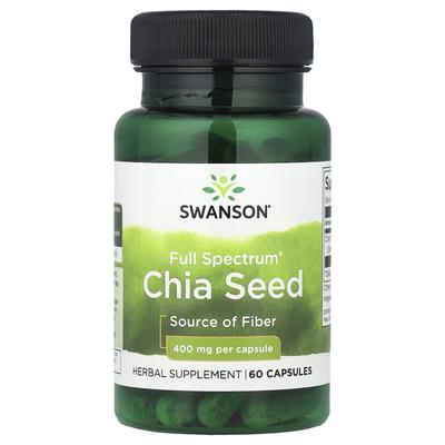 Full Spectrum® Chia Seed, 400 mg, 60 kapslí
