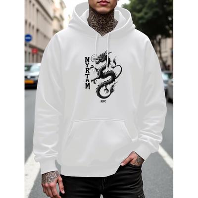 Fit & Cozy, Great for Street Style & Movie Nights, Men's Oversized Hooded Sweatshirt