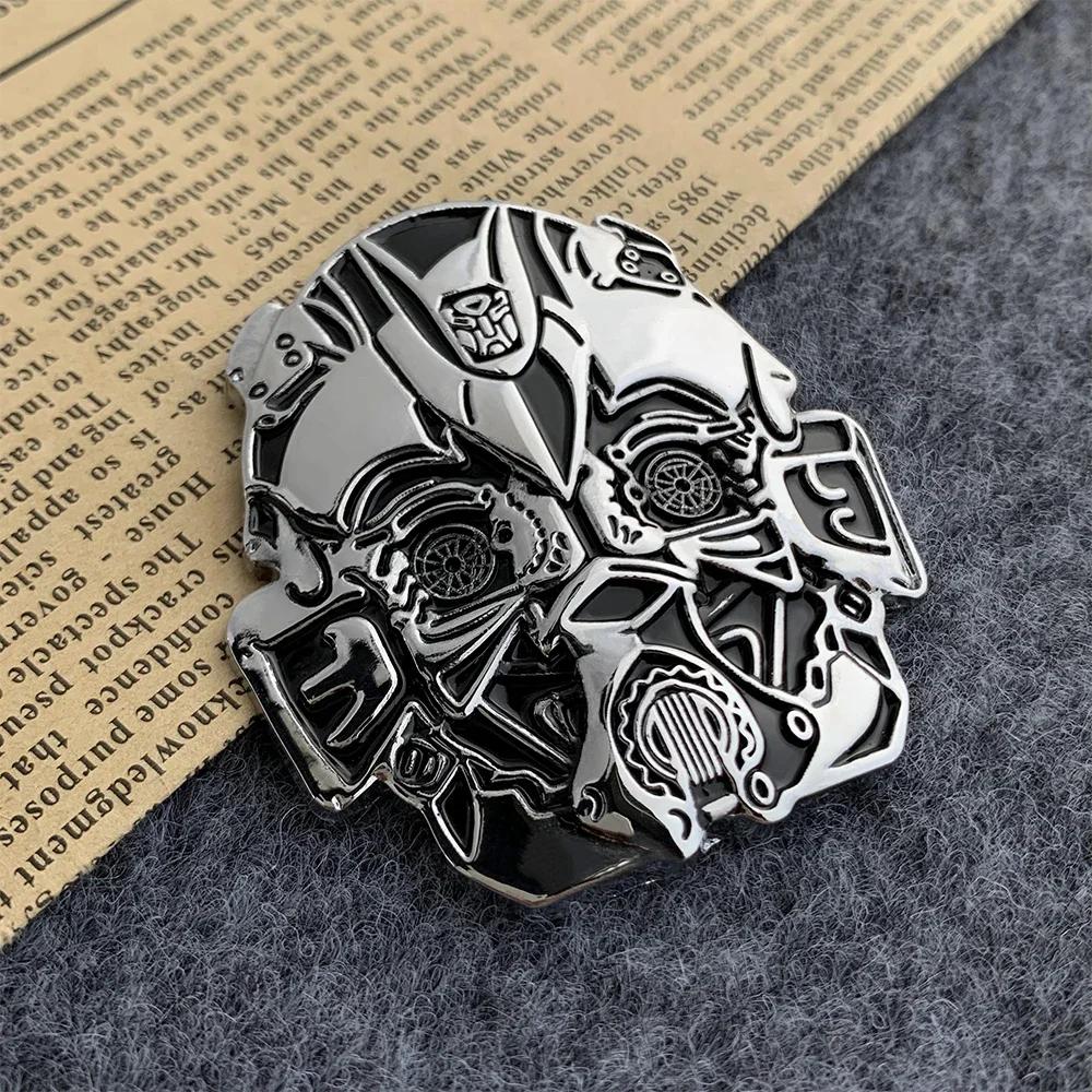 Car Styling 3D Nickel Sticker Autobot Transformers Zinc Alloy Sticker Auto Badge Emblem  for Mobile Phone Laptop Decoration