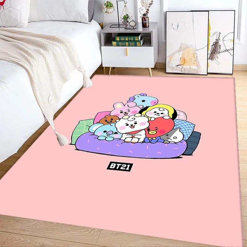 Love Unity Pink carpet floor mats Home Decor Art Room Bathroom mat
