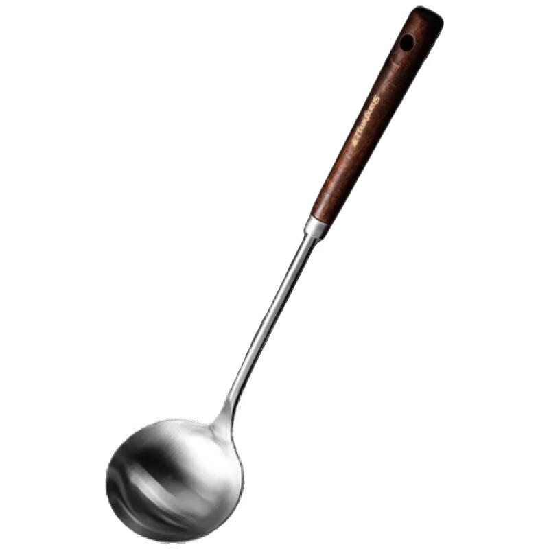 Shangheng Stainless Steel Wooden Handle Kitchen Utensil Set