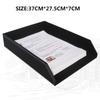 Leather A4 Paper Tray File Tray File Box Business Document Box Office Supplies