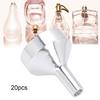 20PCS Aluminum Funnel Cosmetics Perfume Funnel Separating Mini Funnel Portable Makeup Tools