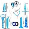 11PCS Butt Plug Set Anal Beads Prostate Massager Penis Ring BDSM Sex Toys for Couples