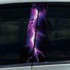 1PC/2PCS Cool Lightning Car Stickers DIY Car B-pillar Cover Scratches Waterproof Durable Decoration Auto PET Decals