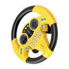 Kids Passenger Seat Steering Wheel Toy Simulates Real Driving Experience for Children Aged 3 and Up