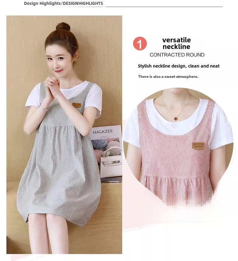 Modische Umstandsmode für Frühling/Sommer: Lockere und schmale Oberteile, Oberbekleidung und Kleider