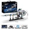 Five-in-One Programmable Wall-E Robot: Assembly Building Blocks, Electric Science Education, Remote Control, Compatible with Lego