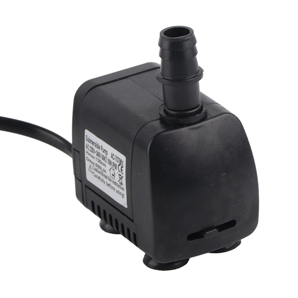 10W Aquarium Submersible Water Pump Fish Tank Fountain Miniascape Resistance Micro Mute Rotor Pump