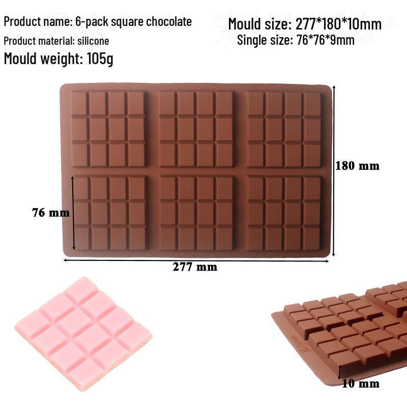 Dubai Rose Silikonform für Schokolade und Mousse