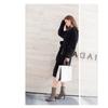 Back zipper pointed short boots for women, slim heels, suede, slim legs, high heels, elastic