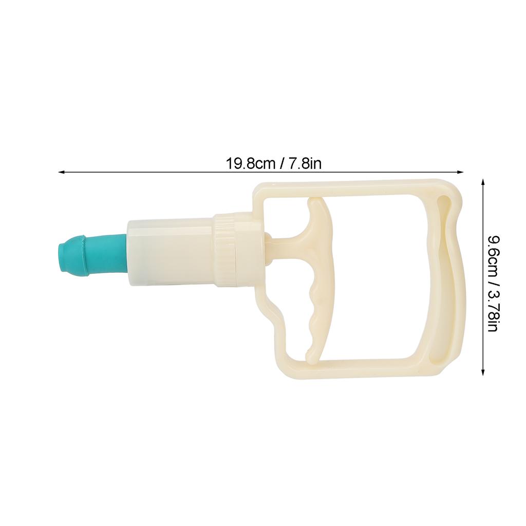 Große Vakuum-Schröpfpumpenpistole, Muskelentspannung, Schmerzlinderung, Schröpfköpfe, Therapie, Massage, Saugpumpe