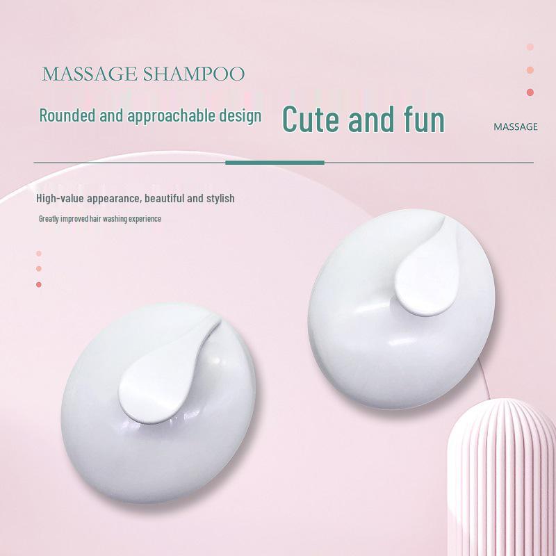 Silicone Scalp Shampoo Brush – Soft, Comfortable Massage Comb
