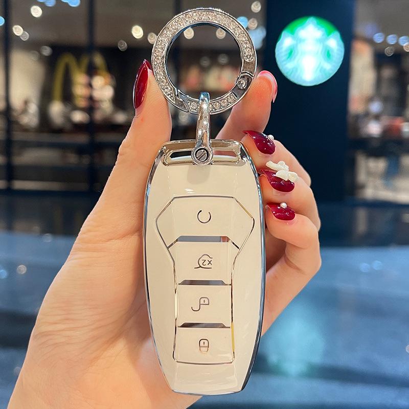 BYD Han Key Case: Compatible with Women Dolphin Qin, Song Plus Dmi, Yuan Pro, Tang Dmi, Han EV