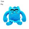 6 peças/conjunto 6 cores Kawaii The Color Monster Plush Doll Crianças Monster Color Emotion Plushie Stuffed Toy para crianças presentes de aniversário