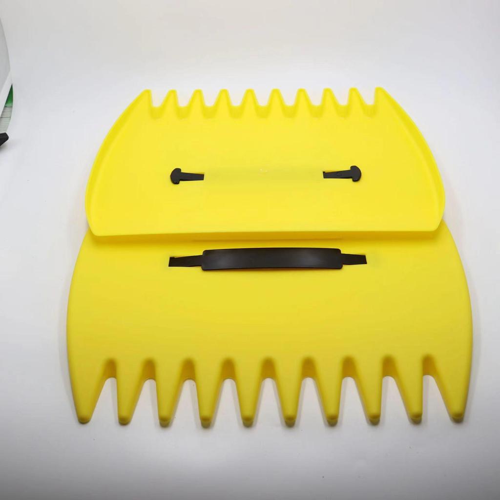 Outdoor Garden Leaf Rake Clamps - Plastic Tools for Collecting and Tidying Fallen Leaves