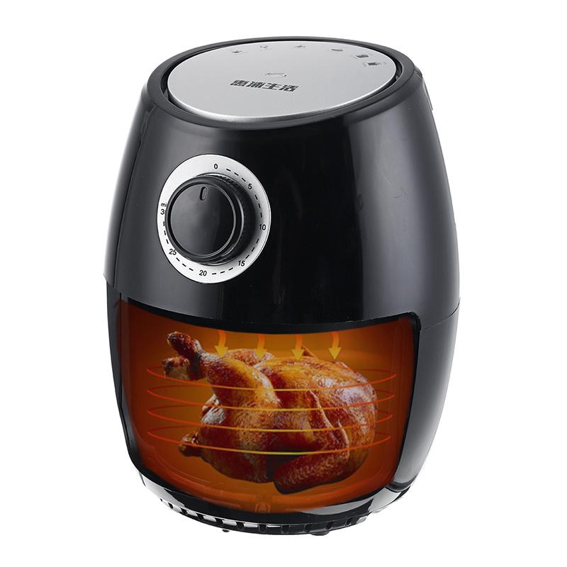 2.5L Kitchen Cooking Tools Home Large Capacity Multifunction Smart Air Fryer Electric Oilless Cooker Pizza Electric Health Fryer