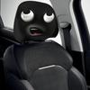 Kids Friendly Automotive Headrest Protectors with Playful Cartoon Design Easy Install Interior Decors for Vehicles