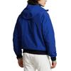 Polo Ralph Lauren FW23 Zip-Up Hooded Logo Embroidered Printed Long Sleeve Jacket Men jackets Blue 710923262-001
