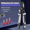 Wire Stripping Plier Multifunctional Heavy Duty Sharp Pulling And Cutting Wire Copper Pipe Crimping Plier Electrician Hardware Tool