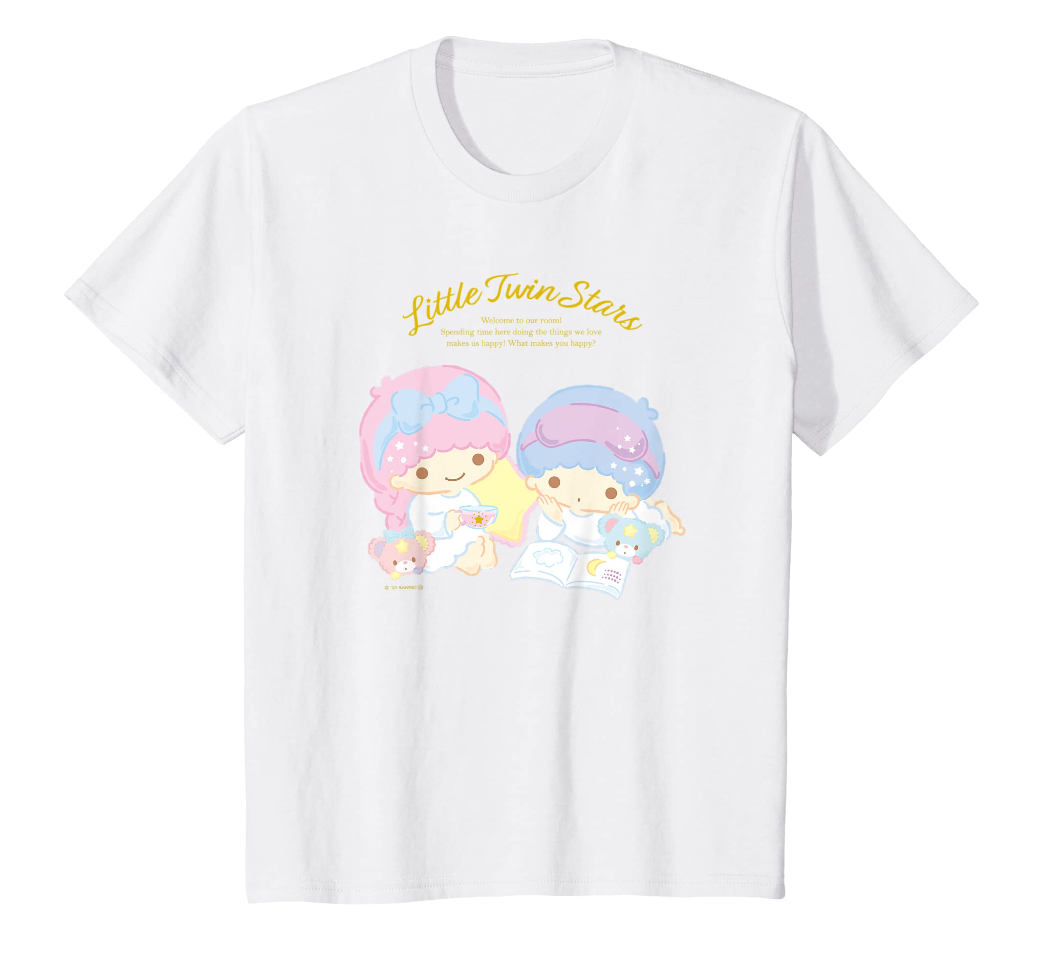 

Kids Little Twin Stars Happiness My Room T-shirt