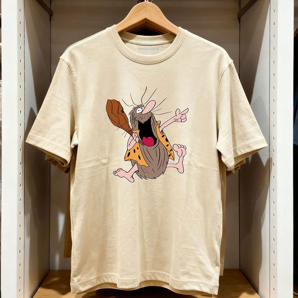 Cartoon Movie Captain CaveUnisex TShirt Women Unisex Casual Cotton Printed T Shirts Creative Streetwear Camisetas Tops Tee S