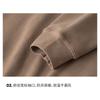Men S Thick Fleece Lined Long Sleeve Sweatshirt Winter Warm Casual Top
