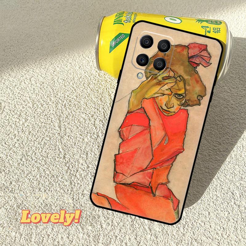 Egon Schiele Case For Samsung Galaxy M52 M36 M06 M16 M56 M33 M15 M55 M31 M13 M12 M14 M53 M32 M35 M34 M54