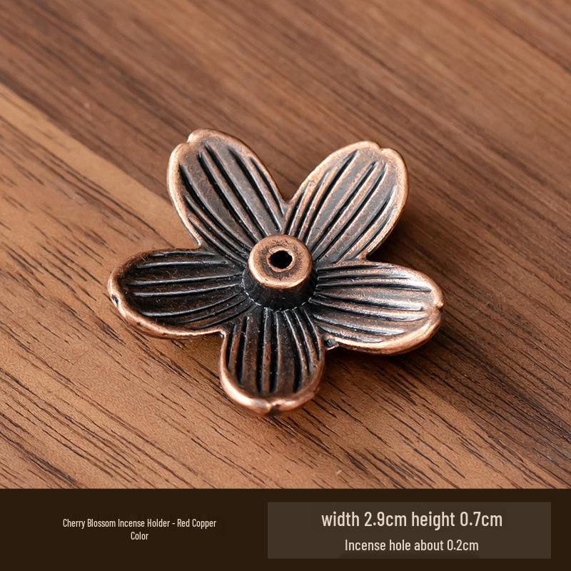 Antique Double-Layer Lotus Incense Holder for Tea Ceremony and Buddha Incense, Multi-Porous Sandalwood Line Burner.