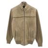 STYLE WISE 80s Vintage Suede Knit Jacket S Tea Men's Used