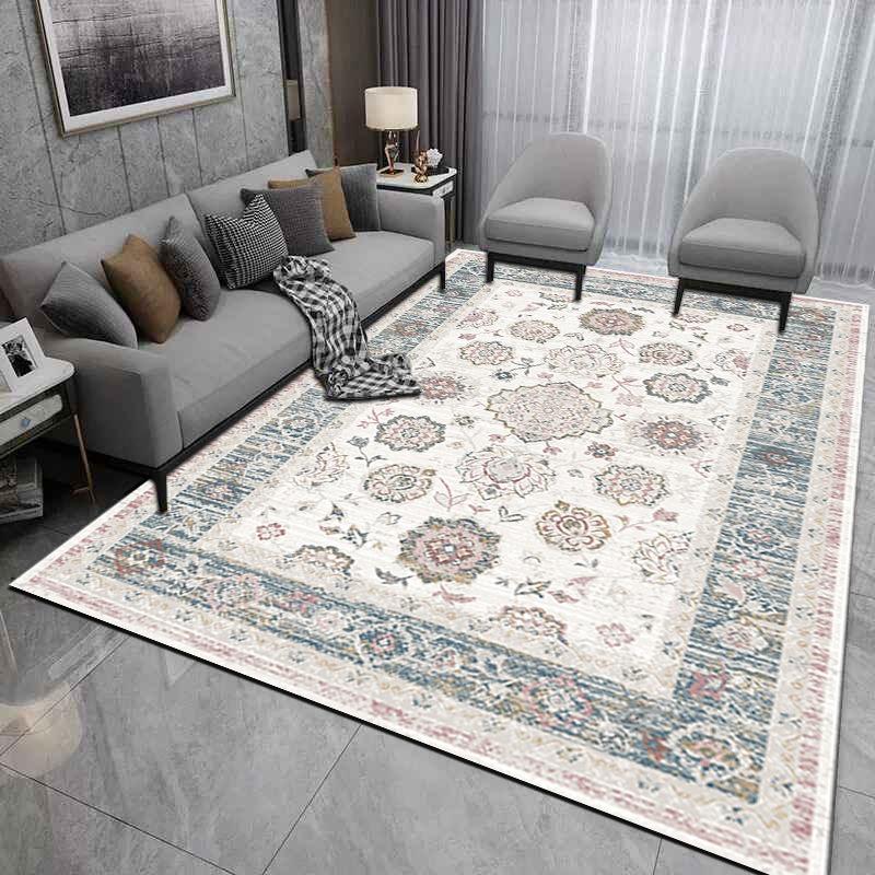 Nordic Abstract Style Large Area Carpet Living Room Sofa Bedroom Rug Bedside Blanket Anti Slip Dirt Resistant Blanket Fashion