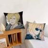 1Pc Banana Fish Anime Pillow Case Fashion Square Pillowcase Bedroom Sofa Room Ins Decoration Leisure