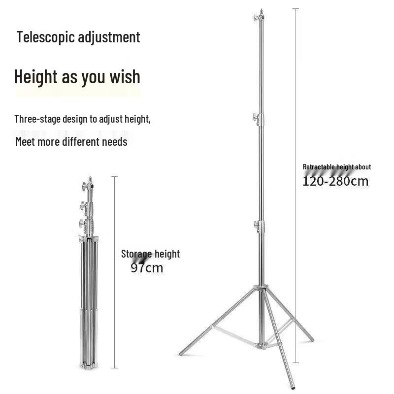 Jundingying 3.3m Stainless Steel Magic Leg Photography Stand