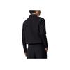 SAUCONY Casual Solid Color Half High Neck Soft Half Zip Long Sleeve Sweatshirt Men Sweatshirt Black SC2240216AL-BK01