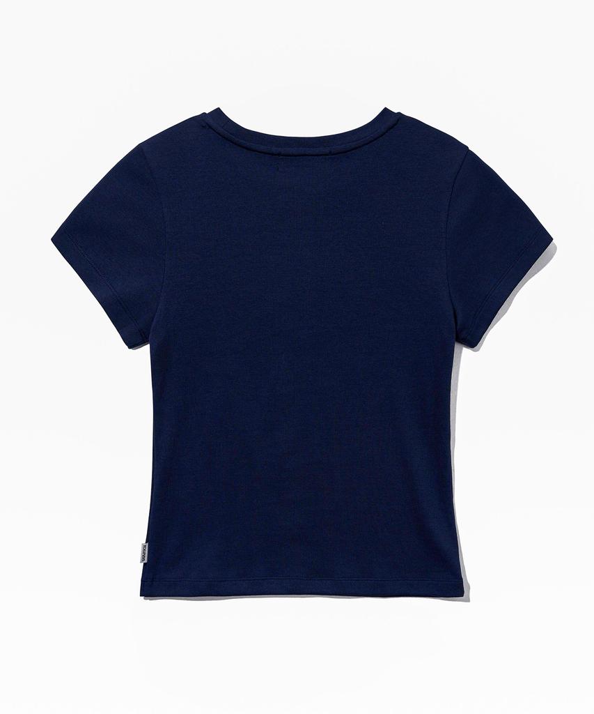 YOUHEE Star Point T-Shirts_Navy