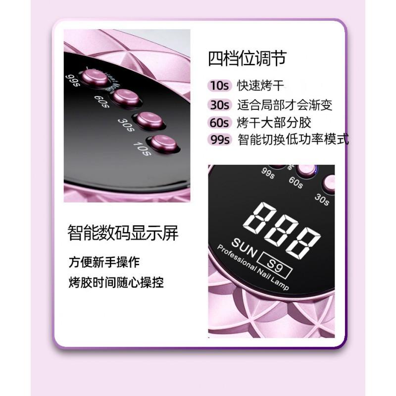 Professional High-Power UV LED Nail Lamp With Smart Sensor Dual Light Gel Polish Curing